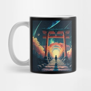 Torii Gate - Impressionism Portal Mug